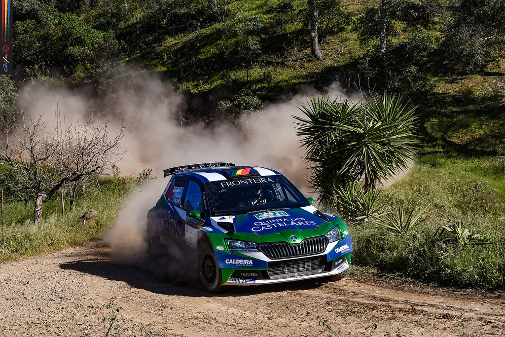 Paulo Caldeira / Carlos Magalhães em Skoda Fabia Rally2 Evo