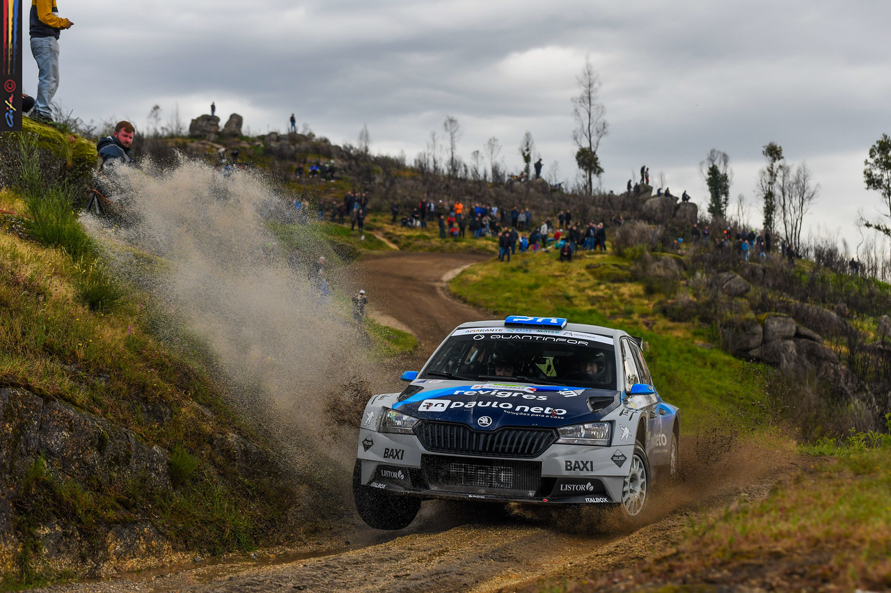 Paulo Neto / Nuno Mota Ribeiro em Skoda Fabia R5 evo